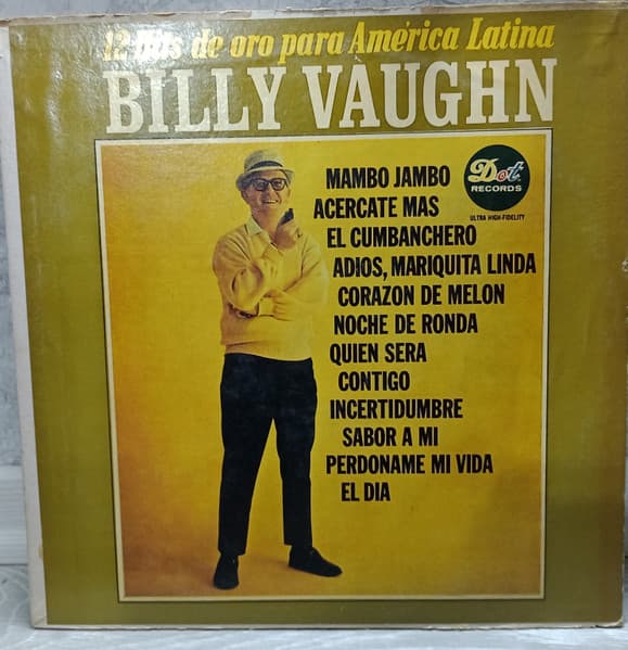 Billy Vaughn — 12 Hits De Oro Para América Latina