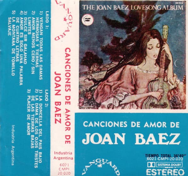 Joan Baez — Canciones De Amor De Joan Baez