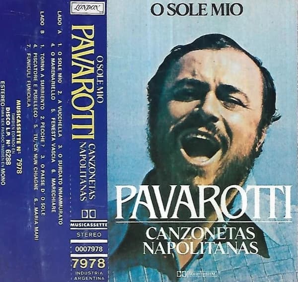 Pavarotti — O Sole Mio (Canzonetas Napolitanas)
