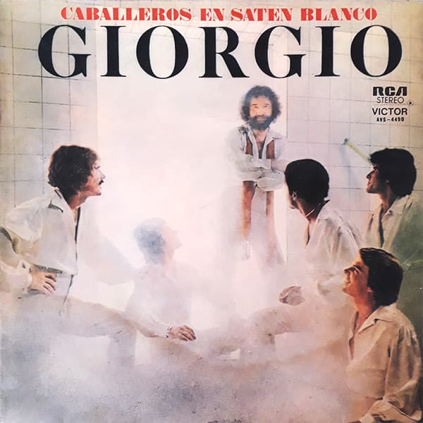 Giorgio — Caballeros En Satén Blanco