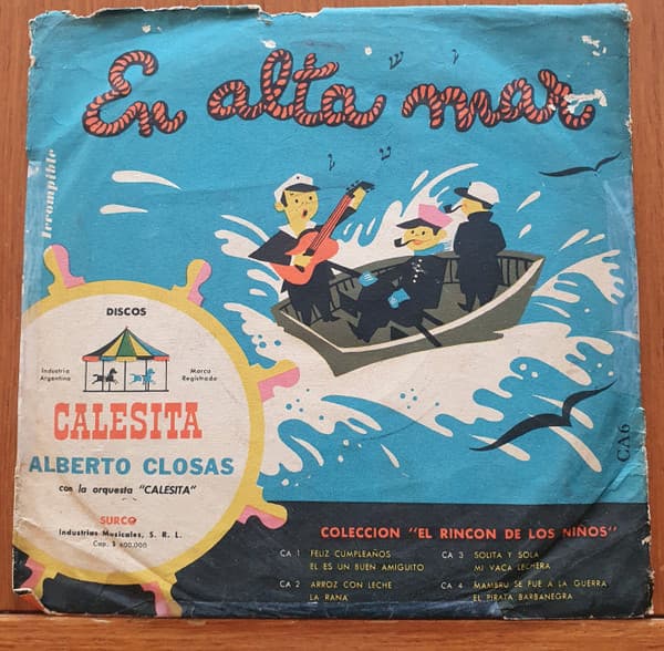 Alberto Closas & la Orquesta Calesita — En Alta Mar