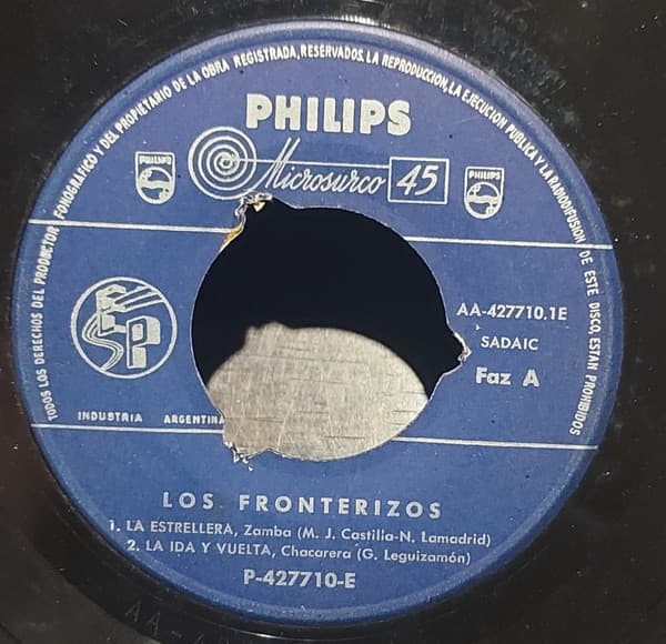 Los Fronterizos — La Estrellera / La Ida Y Vuelta / Al Pie De La Sierra Grande / La Salamanca