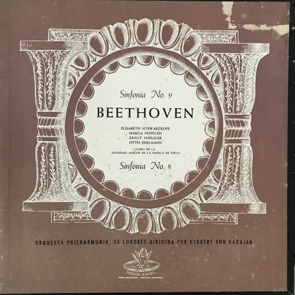 Ludwig van Beethoven — Sinfonía No. 9 / Sinfonía No. 8