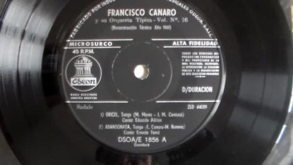 Francisco Canaro Y Su Orquesta Típica — Francisco Canaro Y Su Orquesta Típica - Vol. N° 16