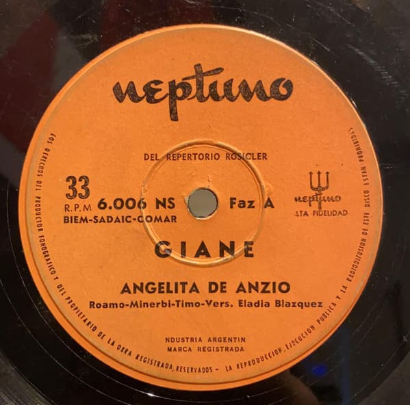 Giane — Angelita De Anzio
