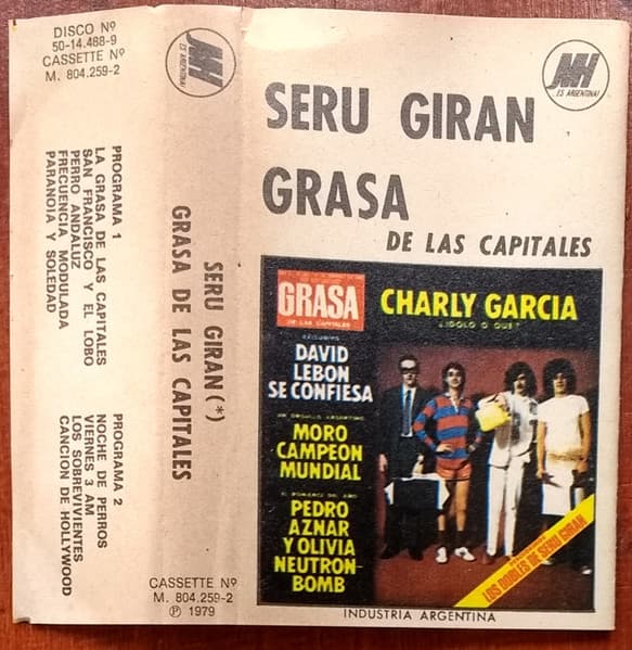Serú Girán — Grasa De Las Capitales