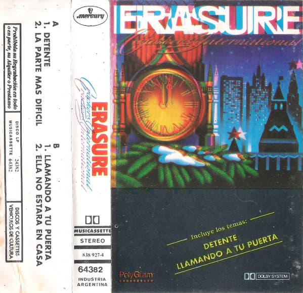 Erasure — Crackers International