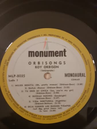 Orbison — Orbisongs