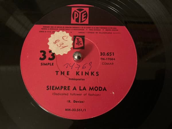 The Kinks — Siempre A La Moda = Dedicated Follower Of Fashion
