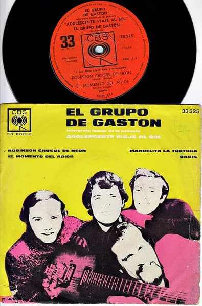 El Grupo de Gaston — Interpreta Temas De La Pelicula "Adolescente Viaje Al Sol"