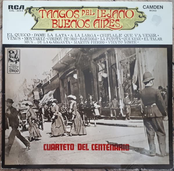 Cuarteto Del Centenario — Tangos Del Lejano Buenos Aires