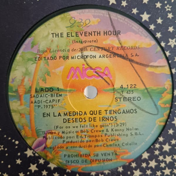 The Eleventh Hour — En La Medida Que Tengamos Deseos De Irnos / Volcán