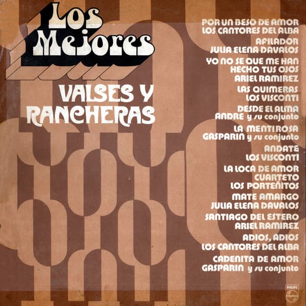 Various — Los Mejores : Valses Y Rancheras
