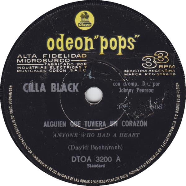 Cilla Black — Alguien Que Tuviera Un Corazon
