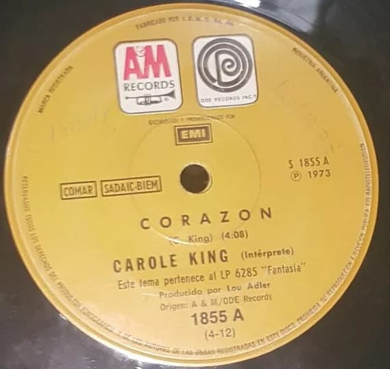Carole King — Corazon / Creer En La Humanidad = Believe In Humanity