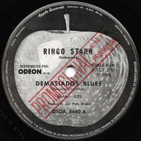Ringo Starr — Demasiados Blues = Beaucoups Of Blues