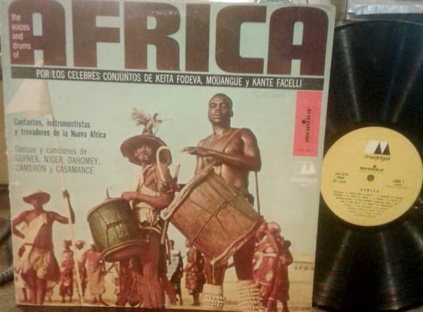 Mouangué and his African Ensemble & Kante Facelli and his African Ensemble & Keita Fodeba and his African Ensemble — The Voices And Drums Of Africa