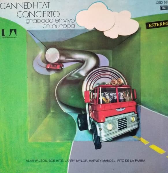 Canned Heat — Concierto - Grabado En Vivo En Europa