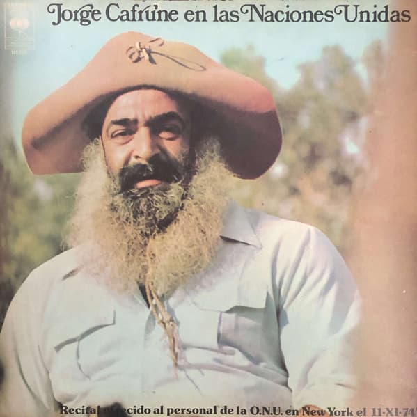 Jorge Cafrune — Jorge Cafrune En Las Naciones Unidas