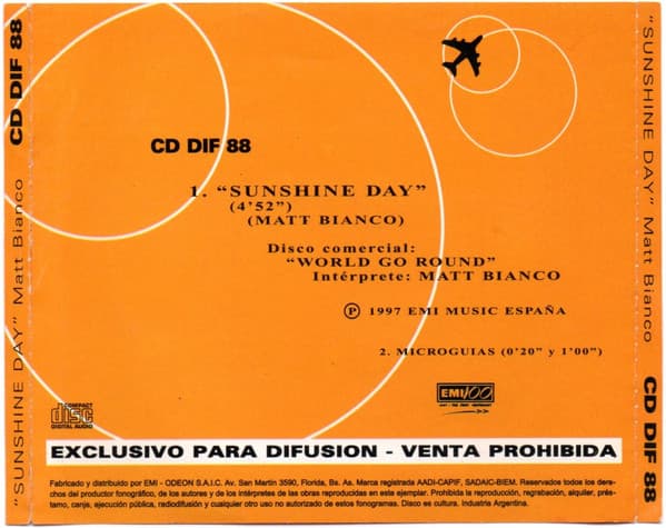 Matt Bianco — Sunshine Day