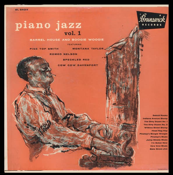 Various — Piano Jazz Vol. 1 (Barrel House And Boogie Woogie)