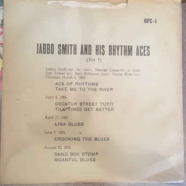 Jabbo Smith And His Rhythm Aces — Untitled