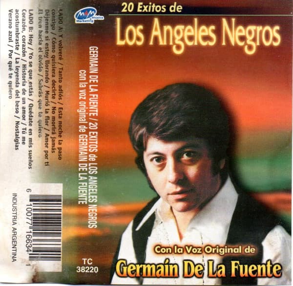 Germaín De La Fuente — 20 Exitos De Los Angeles Negros (Con La Voz Original De Germain De La Fuente)