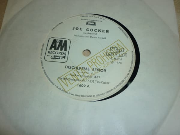 Joe Cocker — Discúlpeme Señor = Pardon Me Sir / Hospital De Saint James = St. James Infirmary Blues