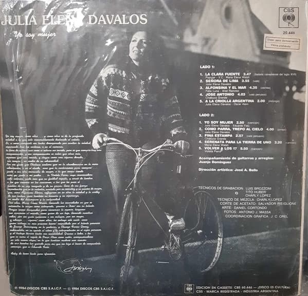Julia Elena Davalos — Yo Soy Mujer
