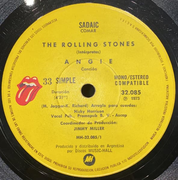 The Rolling Stones — Angie