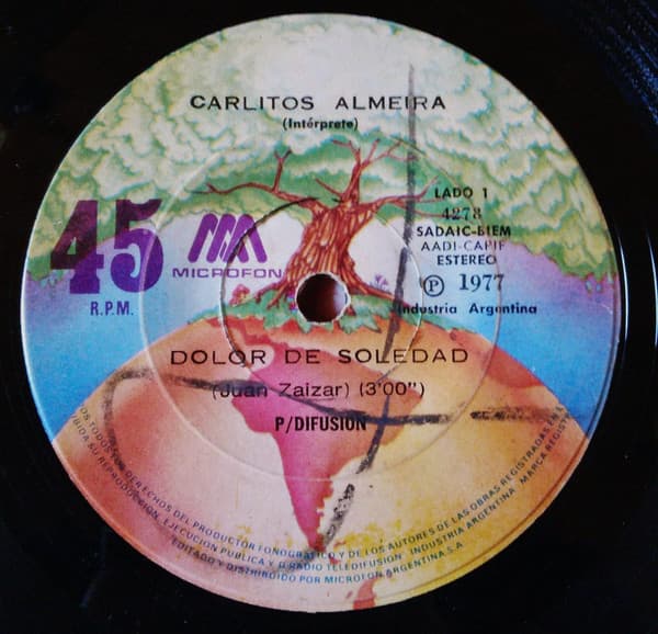 Carlitos Almeira — Dolor De Soledad / Llegaste A Mi