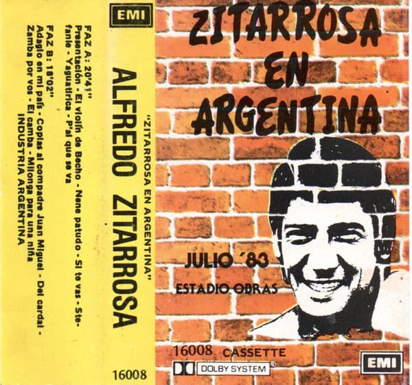 Alfredo Zitarrosa — Zitarrosa En Argentina (Julio '83 Estadio Obras)