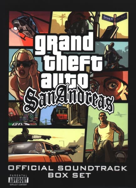 Various — Grand Theft Auto San Andreas (Official Soundtrack Box Set)