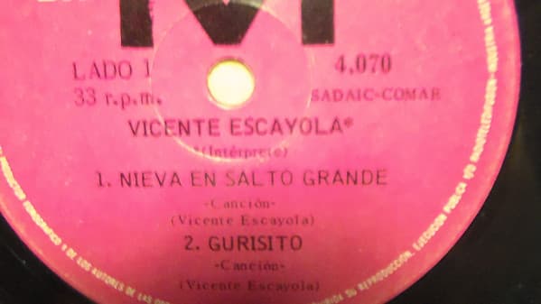 Vicente Escayola — Vicente Escayola