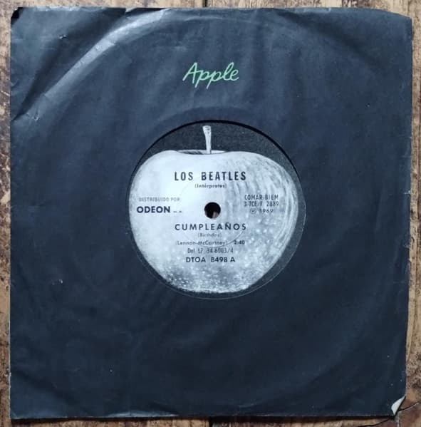 The Beatles — Cumpleaños - Pastelito de miel