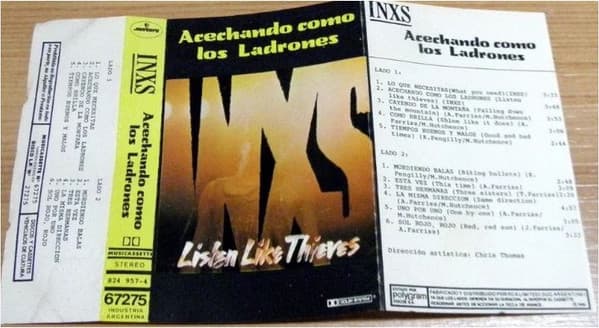 INXS — Acechando Como Los Ladrones = Listen Like Thieves