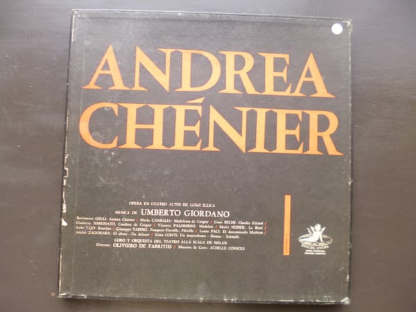 Umberto Giordano & Achille Consoli & Coro Del Teatro Alla Scala De Milán & Oliviero De Fabritiis & Orquesta Del Teatro Alla Scala De Milán — Andrea Chénier