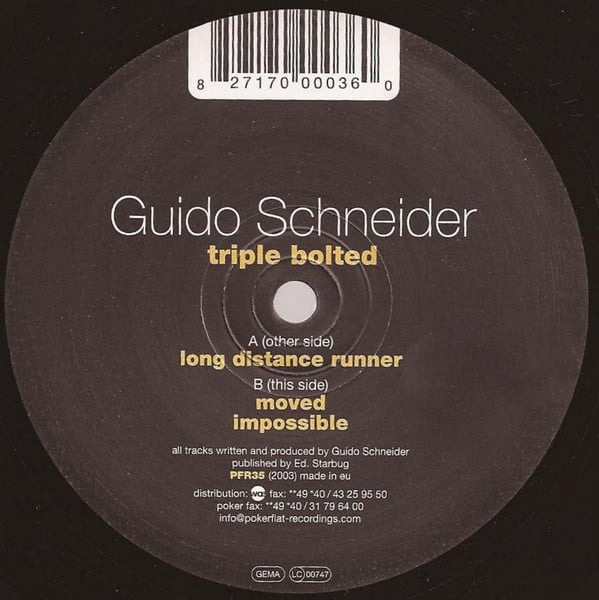 Guido Schneider – Triple Bolted