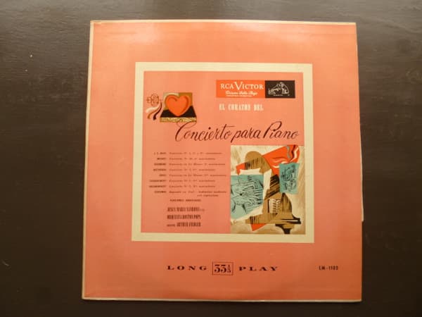 Jesus Maria Sanroma & La Orquesta Boston Pops & Arthur Fiedler — El Corazón Del Concierto Para Piano