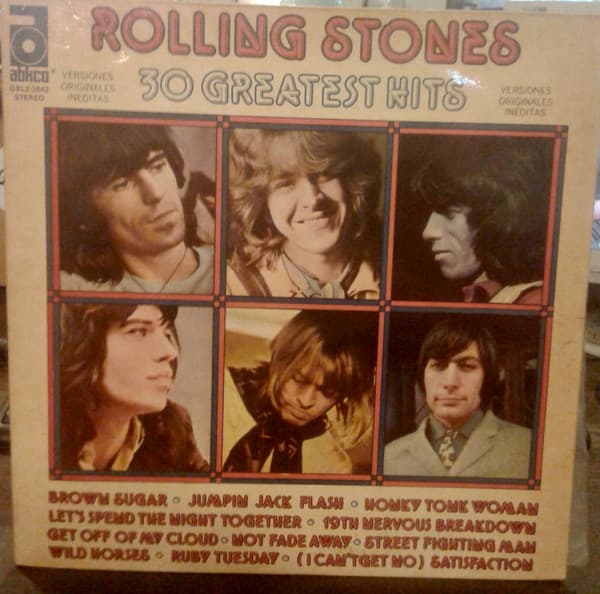 Rolling Stones — 30 Greatest Hits.