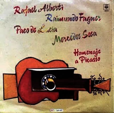 Rafael Alberti & Raimundo Fagner & Paco De Lucia & Mercedes Sosa — Homenaje A Picasso