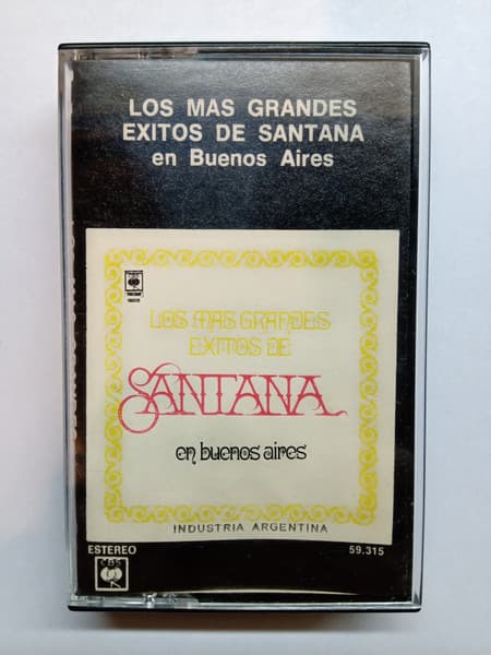 Santana — Los Mas Grandes Éxitos De Santana En Buenos Aires