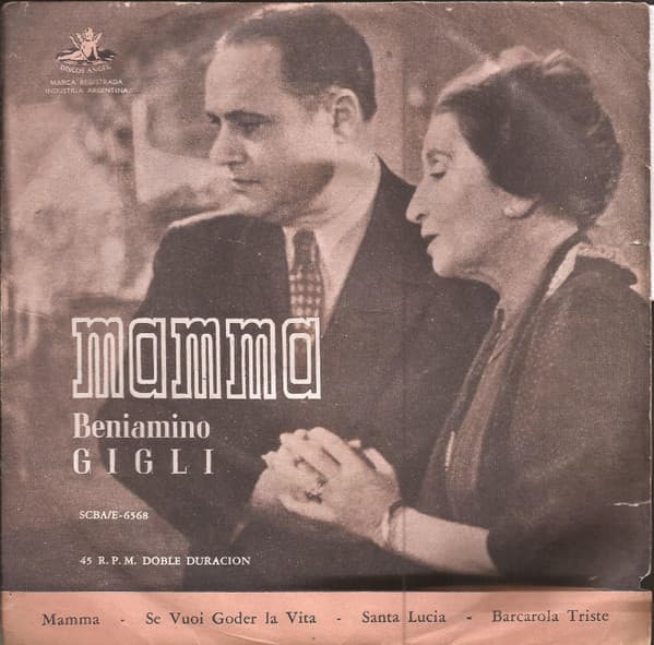 Beniamino Gigli — Mamma