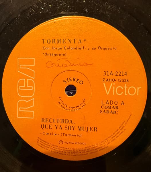 Tormenta — Recuerda Que Ya Soy Mujer