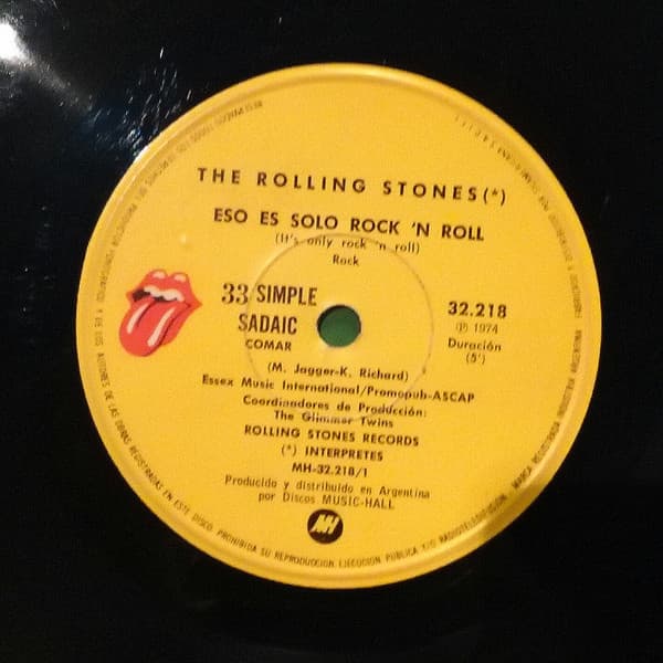 The Rolling Stones — Eso Es Solo Rock ’N Roll = It’s Only Rock ’N Roll / En Las Noches Solitarias