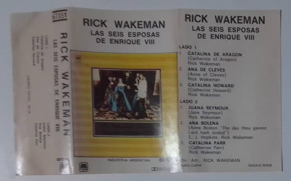 Rick Wakeman — Las Seis Esposas De Enrique VIII