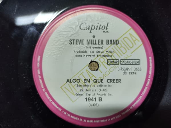 Steve Miller Band — El Jocker/Algo En Que Creer