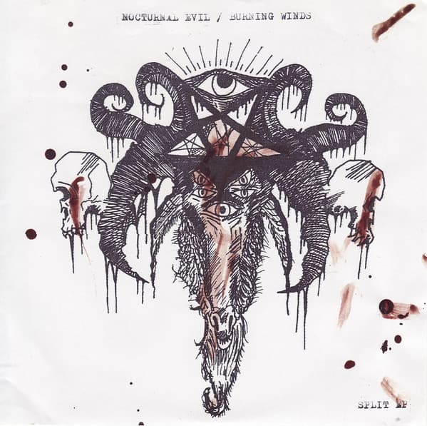 Nocturnal Evil & Burning Winds — Split EP