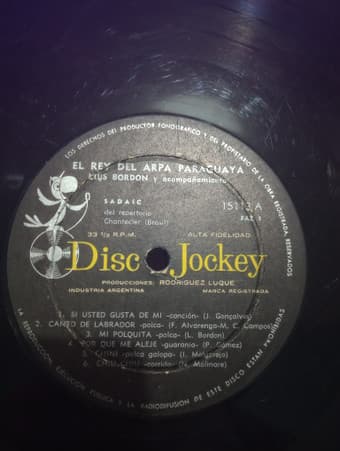 Luis Bordón — El Rey Del Arpa Paraguaya