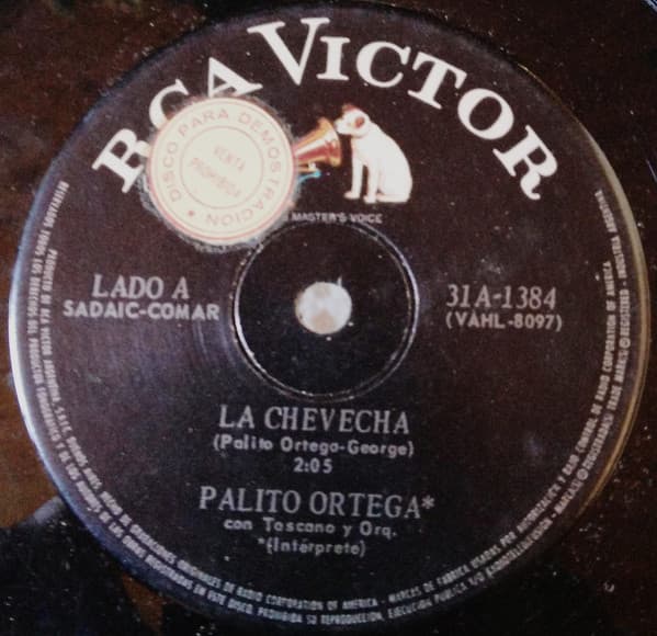 Palito Ortega — La Chevecha / Soy Amigo De Las Flores